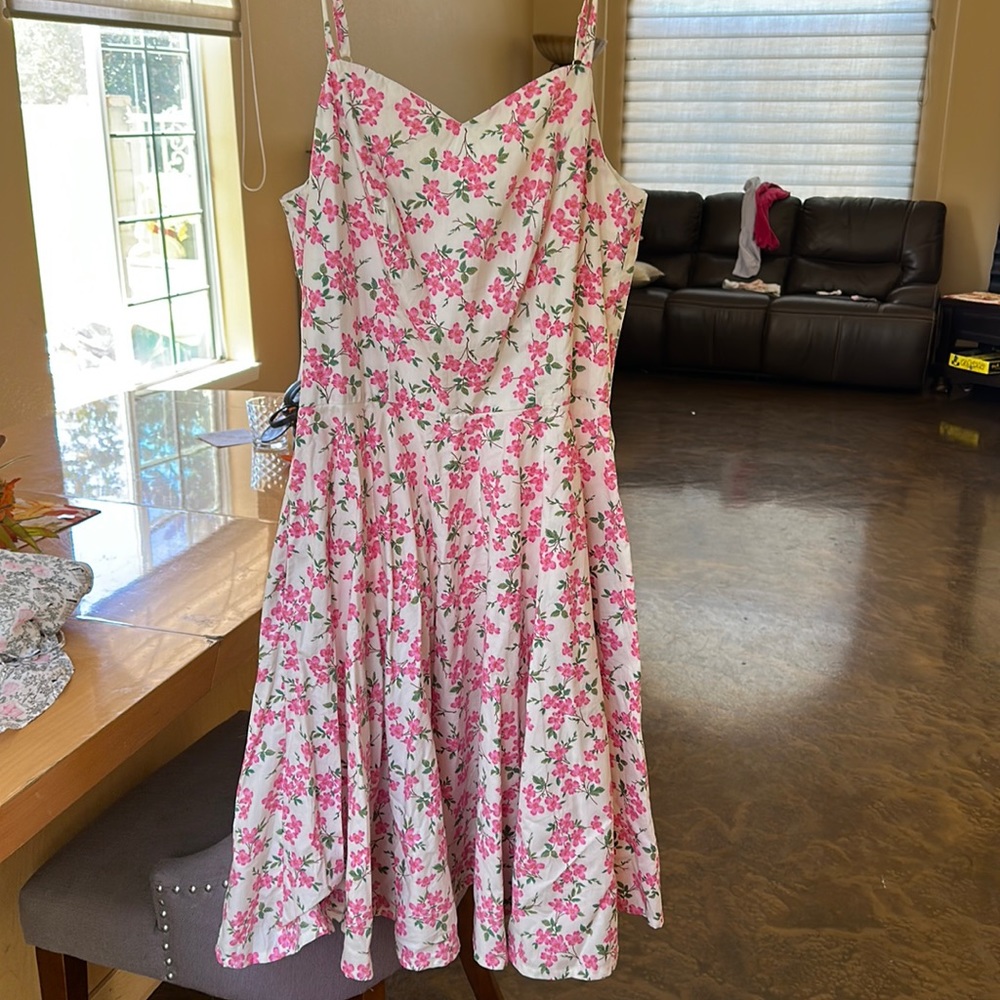 Unique vintage Magnolia Place cherry blossom sundress